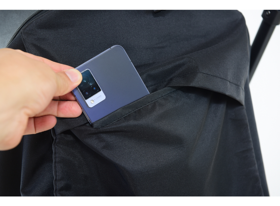 Poussette voyage Zoe Noir + OFFERT Protection pluie poussette & Moustiquaire