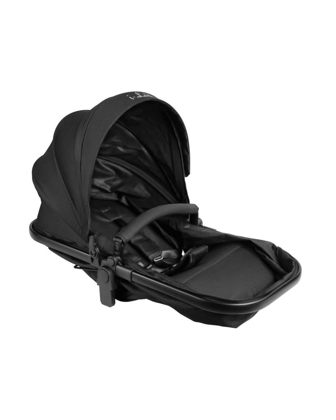 Poussette 4en1 - Coque I-Size + embase I-Lou Noir - 0m+