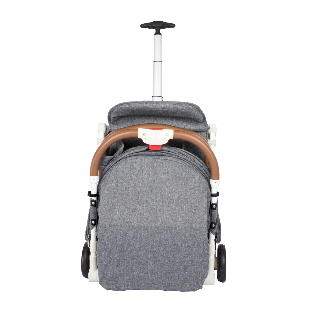 POUSSETTE ADVANCE ZOÉ BLANC ET GRIS
