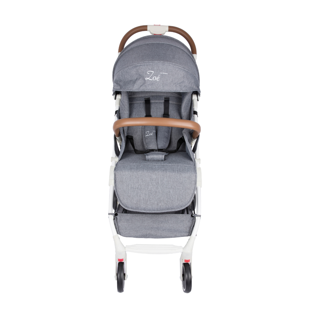 POUSSETTE ADVANCE ZOÉ BLANC ET GRIS