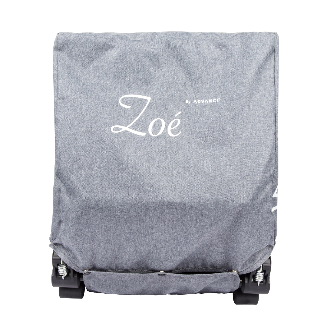 POUSSETTE ADVANCE ZOÉ BLANC ET GRIS