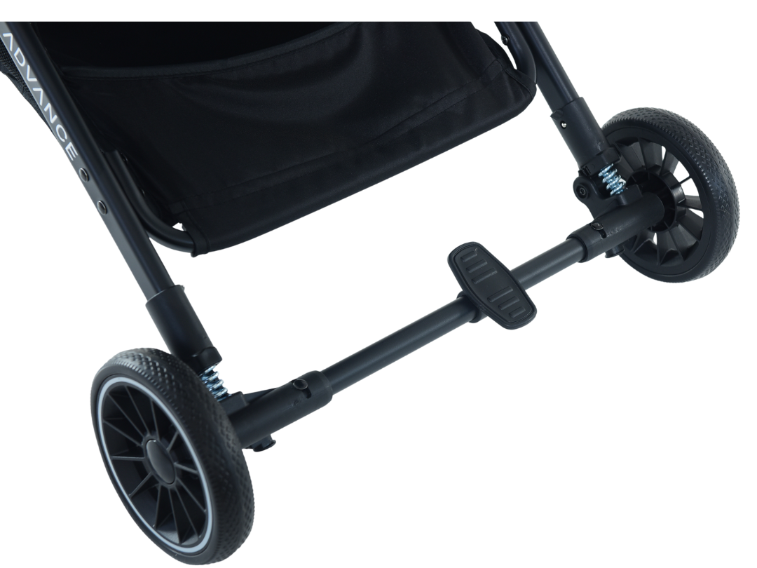 Poussette voyage Zoe Noir + OFFERT Protection pluie poussette & Moustiquaire
