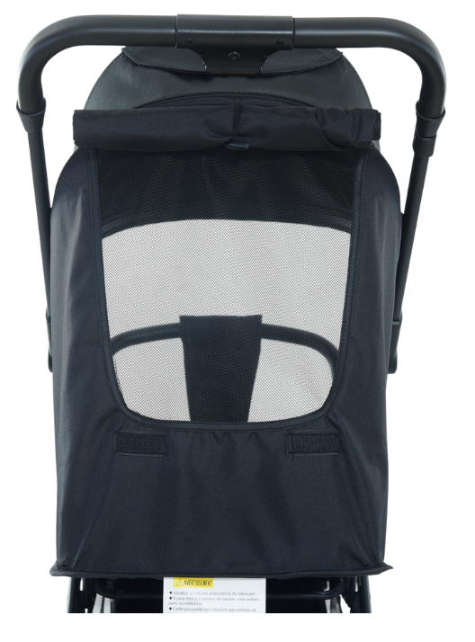 Poussette voyage Zoe Noir + OFFERT Protection pluie poussette & Moustiquaire