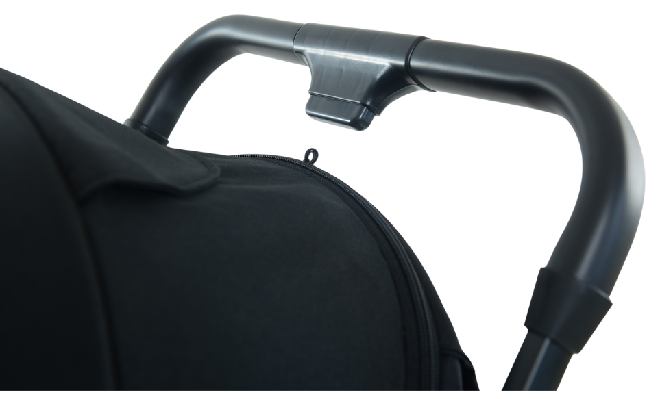 Poussette voyage Zoe Noir + OFFERT Protection pluie poussette & Moustiquaire