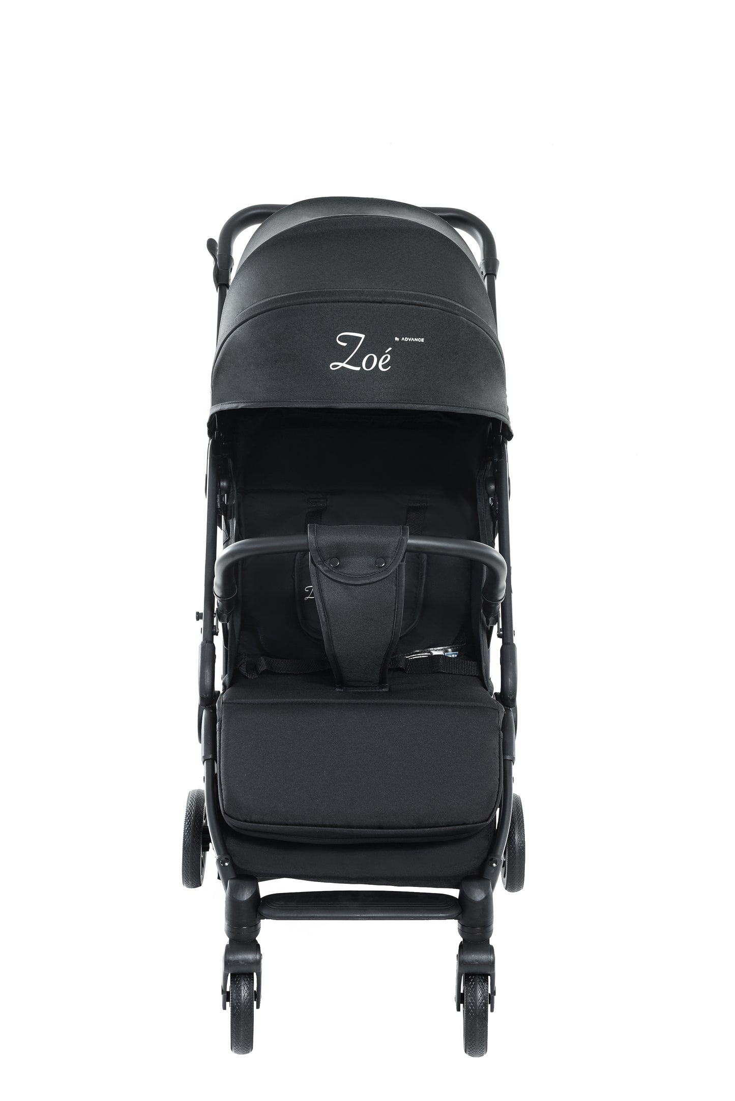Poussette voyage Zoe Noir + OFFERT Protection pluie poussette & Moustiquaire