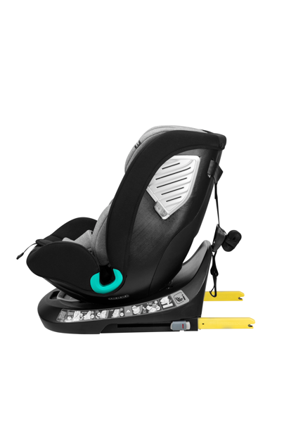 ADVANCE Siège-auto I-SIZE/ISOFIX Hero 360° 40-150cm - Gris/Noir + Housse été offerte