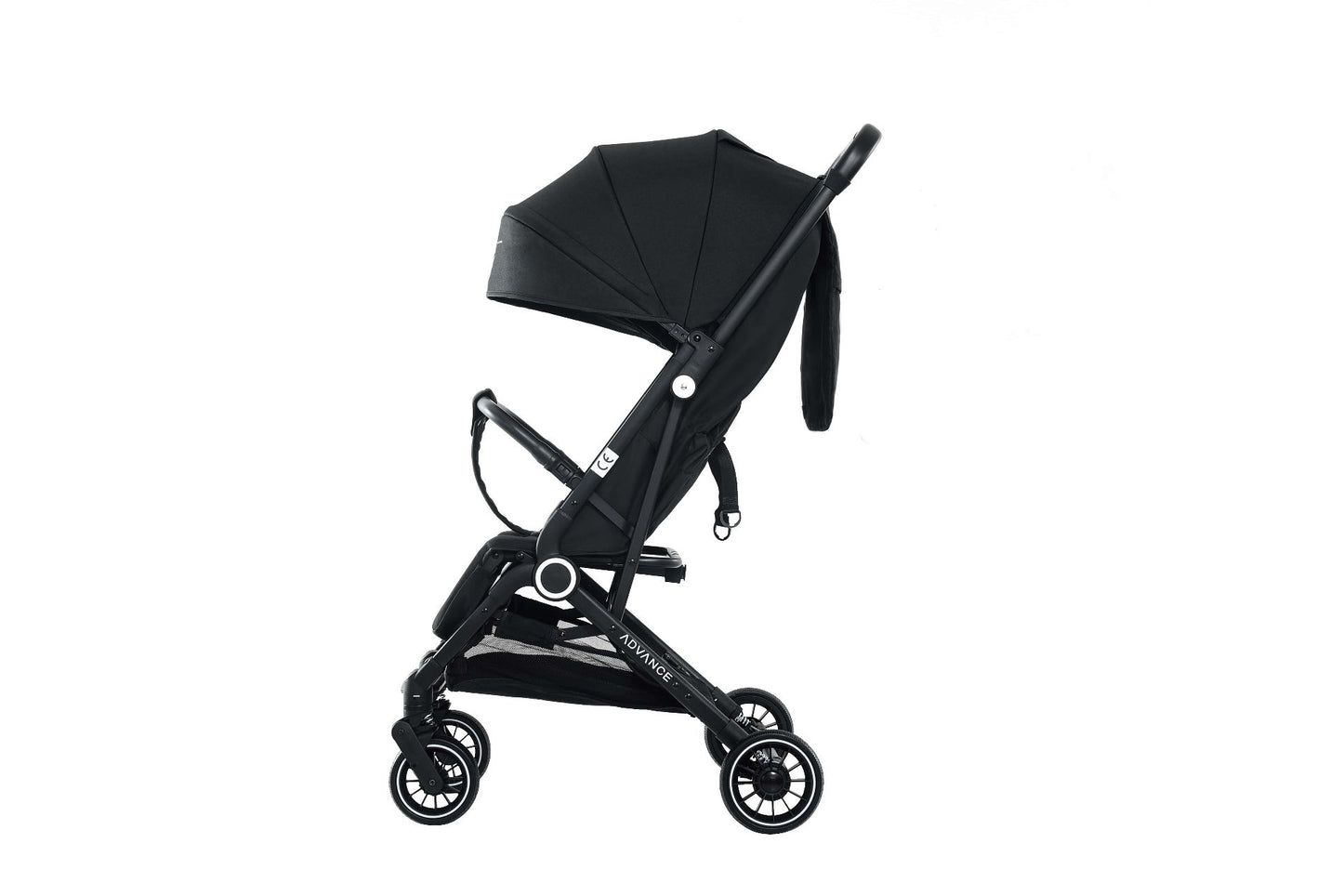 Poussette voyage Zoe Noir + OFFERT Protection pluie poussette & Moustiquaire