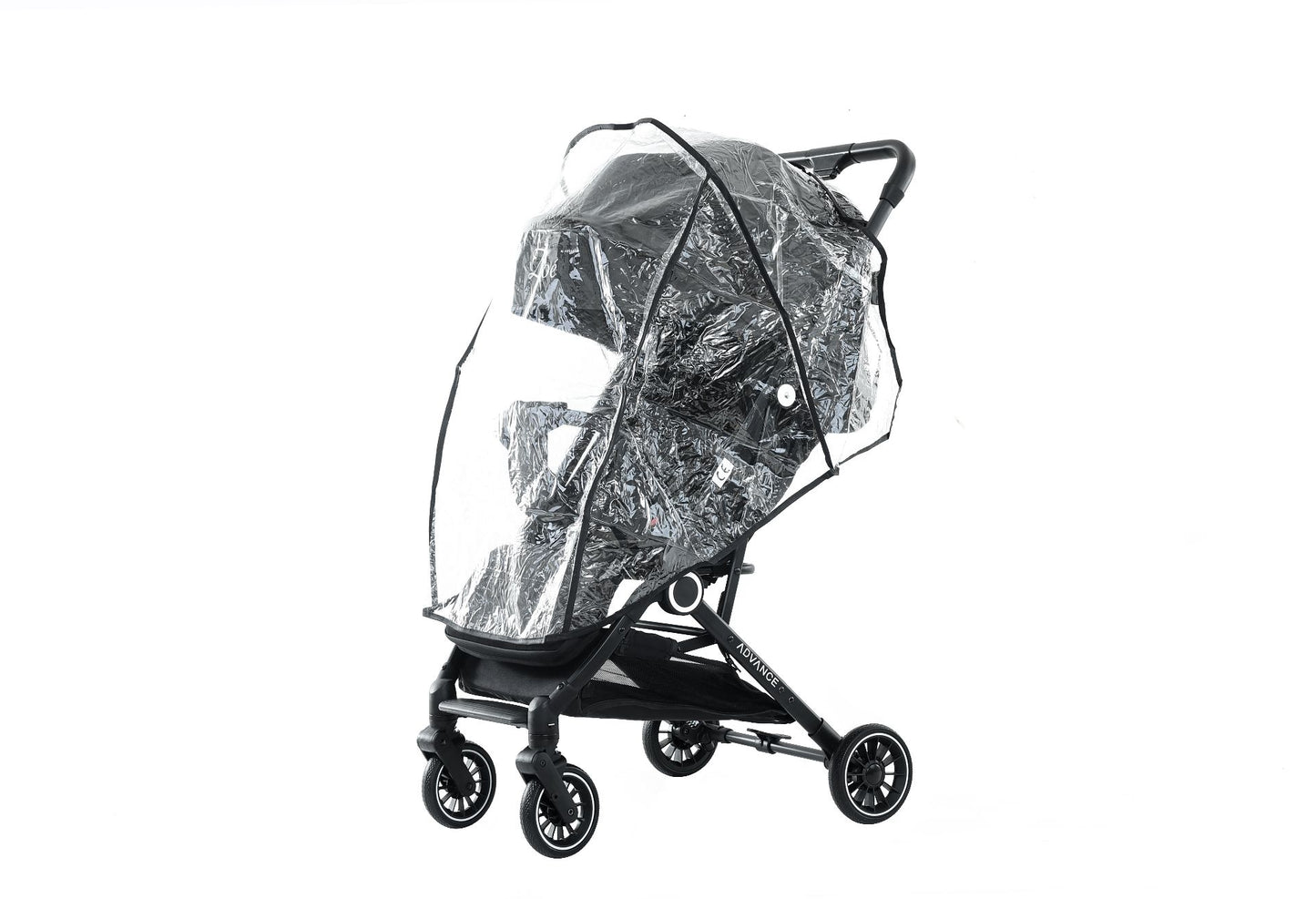 Poussette voyage Zoe Noir + OFFERT Protection pluie poussette & Moustiquaire