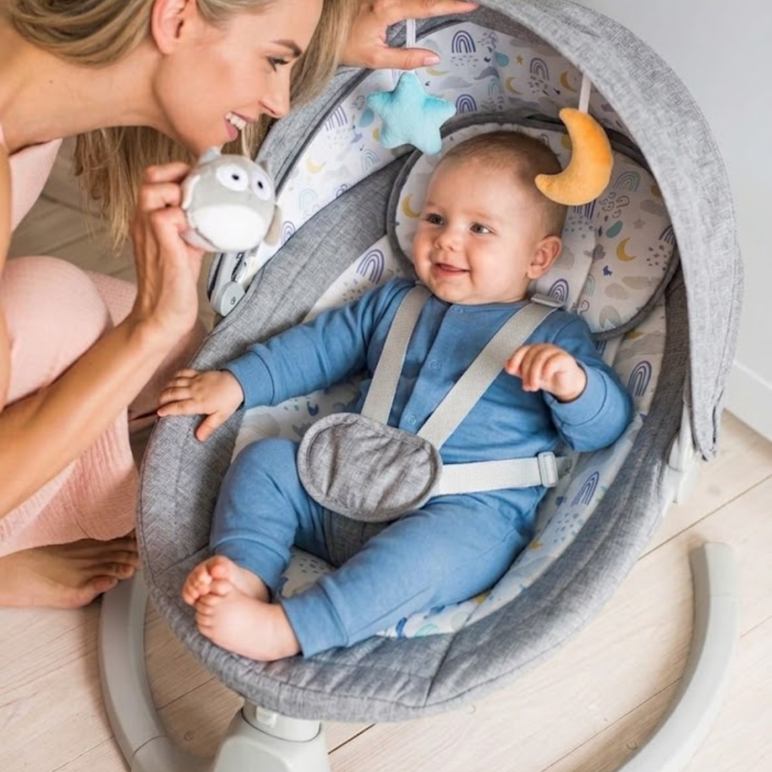 Transat électrique bébé balancement automatique Bluetooth Babycool Advance