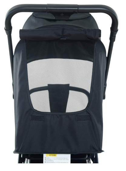 Poussette voyage Zoe Noir + OFFERT Protection pluie poussette & Moustiquaire