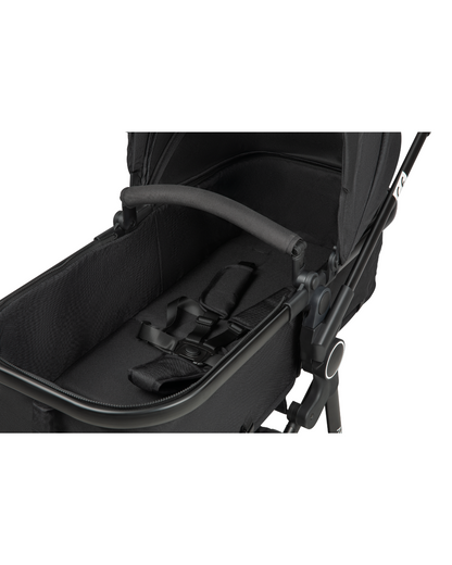 Poussette 4en1 - Coque I-Size + embase I-Lou Noir - 0m+