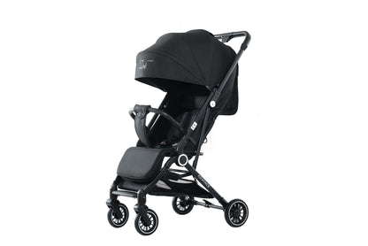 Poussette voyage Zoe Noir + OFFERT Protection pluie poussette & Moustiquaire